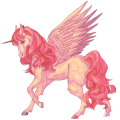 Winged unicorn pony  Kerry Bog Dun Tobiano