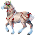Draft horse Shire Black