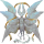 Winged donkey Standard Donkey White