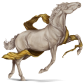 Jezdecký kůň KWPN Cremello