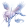 Winged donkey unicorn Standard Donkey White
