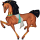 Riding Horse Appaloosa Chestnut Blanket 