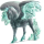 Pégase de trait Cheval de Ban'ei Gris Clair