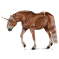 Unicorn pony Flaxen Chestnut 