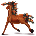 Einhorn-Pony Dunkelbrauner