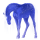 Licorne de selle Brumby Alezan Brûlé