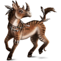 Einhorn-Esel Hausesel Schimmel