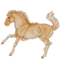 Cheval de trait Drum Horse Bai