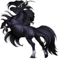 Einhorn-Reitpferd Orlow-Traber Hellgrau