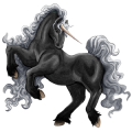 Tažný jednorožec Drum Horse Hnědák Tovero 