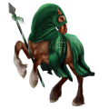 Tažný kůň Drum Horse Hnědák