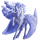 Licorne de trait ailée Drum Horse Bai