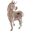 Unicorno asino Asino standard Nero