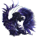 Pegasus-Kaltblut Shire Rappe