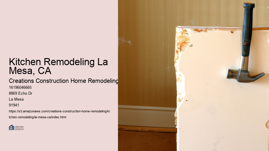 Kitchen Remodeling La Mesa, CA