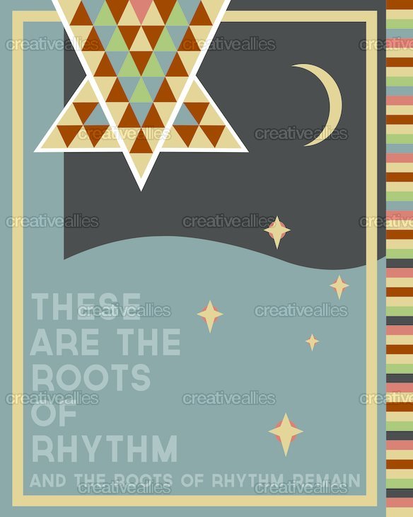 Paul Simon Poster by Anneke Garcia