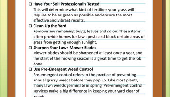 Spring Lawn And Garden 2