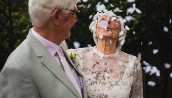 90-year-old Newlyweds