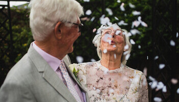 90-year-old Newlyweds