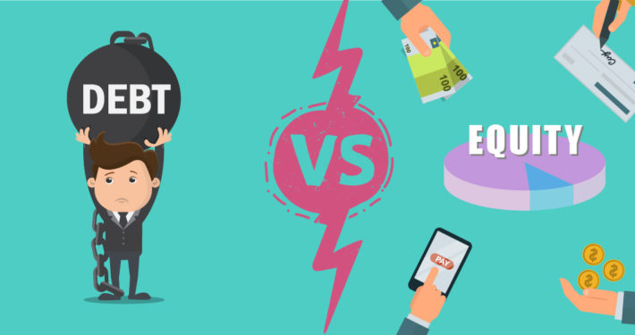 debt vs equity financing small business