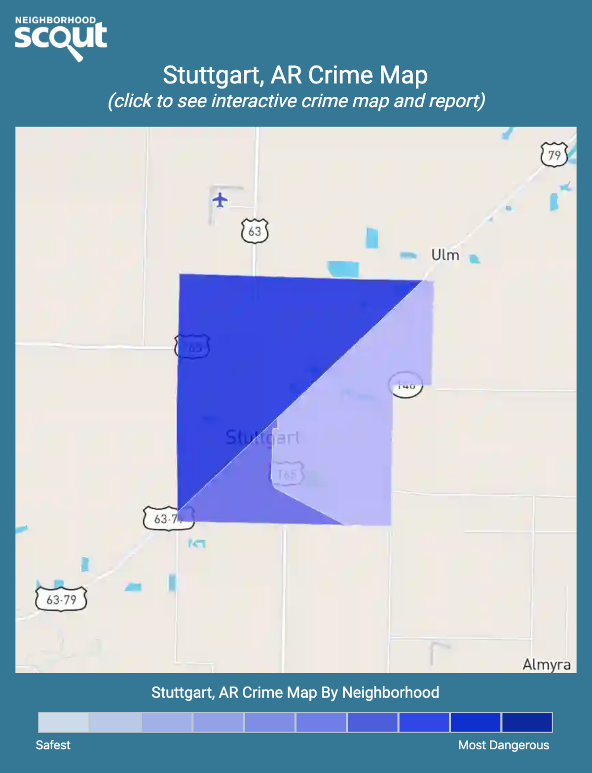 Stuttgart 72160 Crime Rates And Crime Statistics NeighborhoodScout
