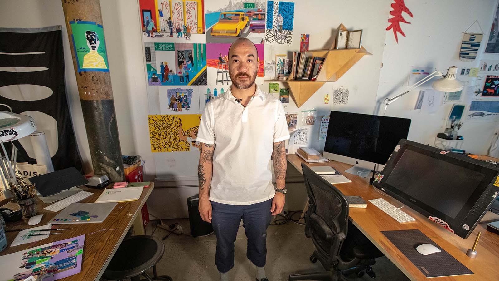 Illustrator Josh Cochran Taps into His Dark Side