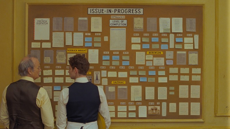 The French Dispatch of the Liberty, Kansas Evening Sun: On Deadline