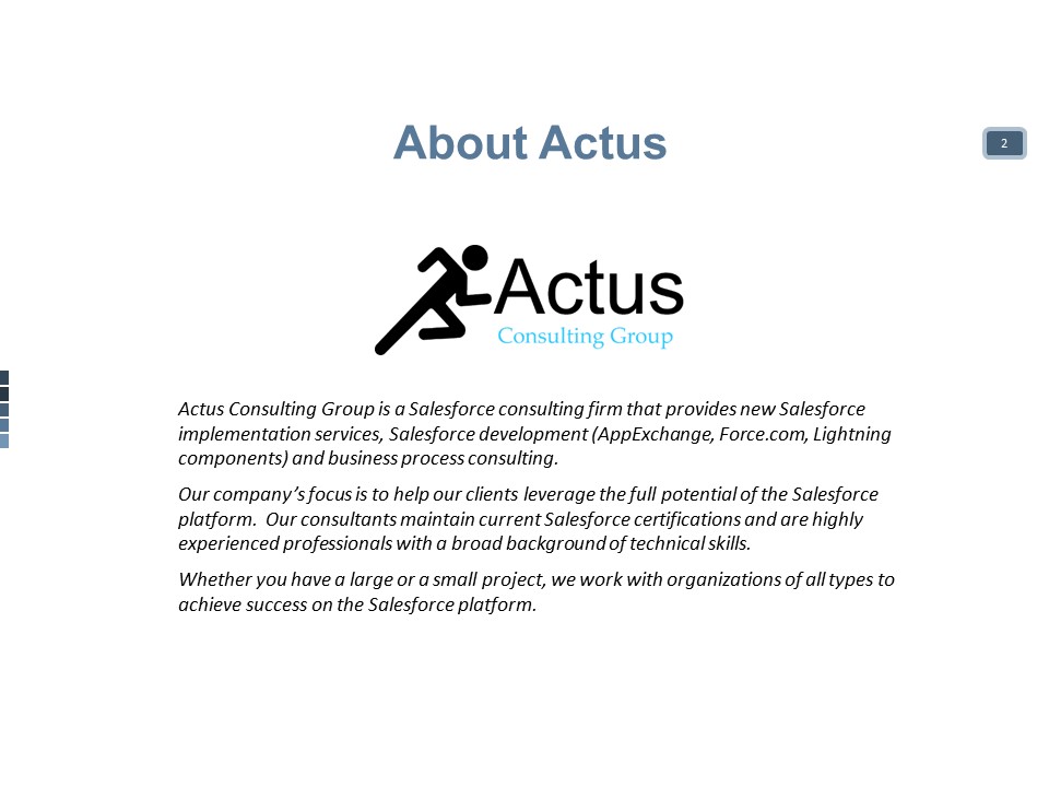 Actus Consulting Group