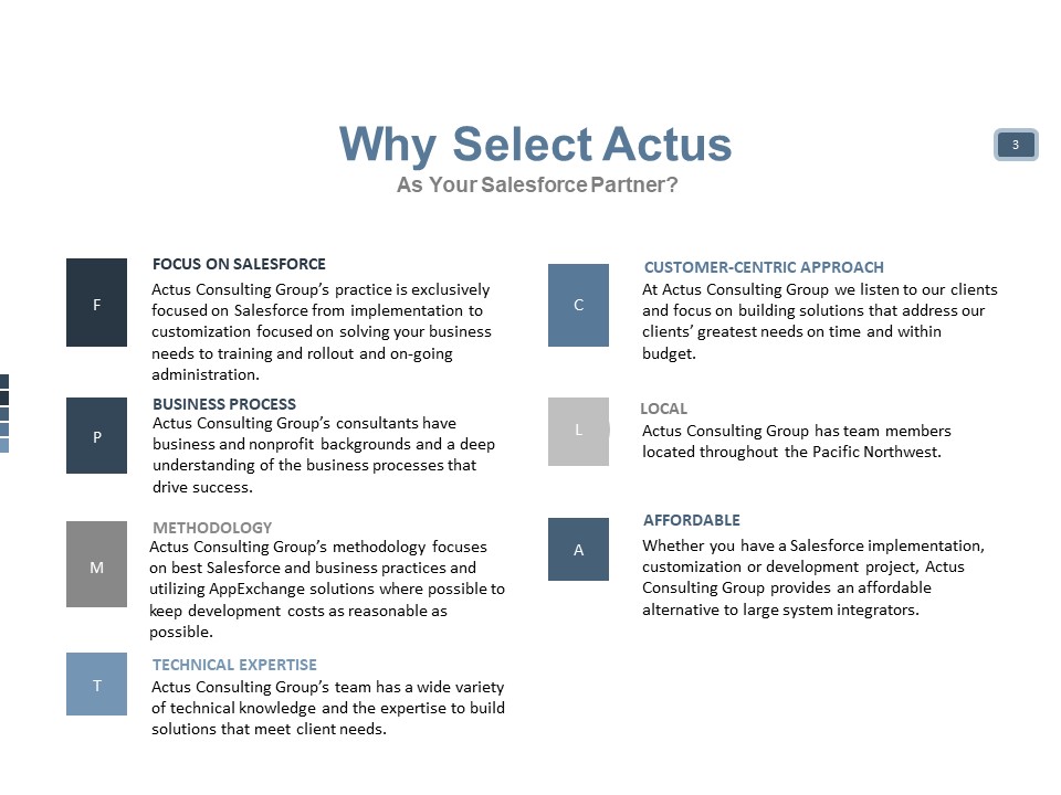 Actus Consulting Group