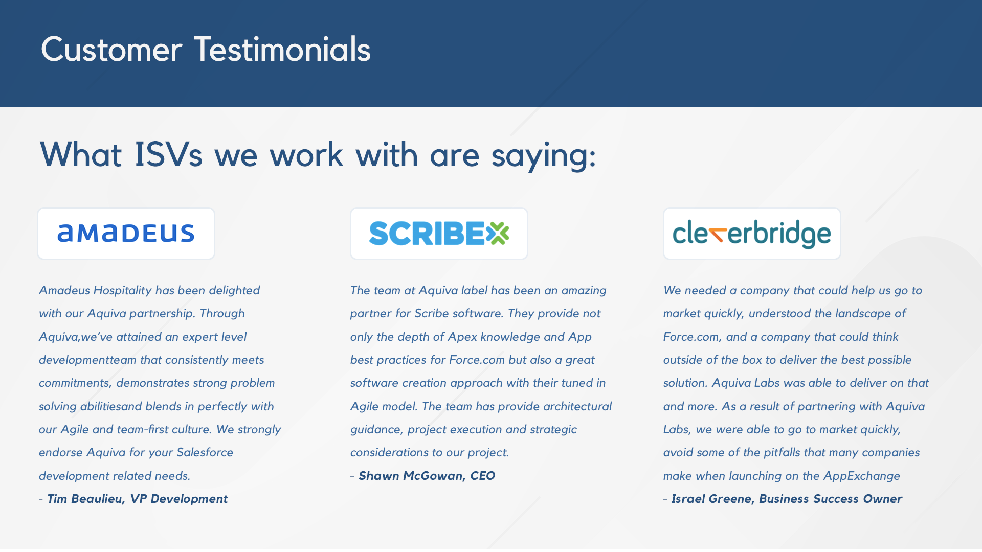 Aquiva Labs - Navigator PDO