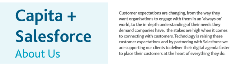 Capita : Salesforce Consulting