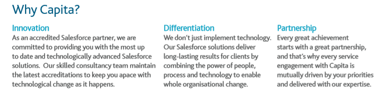 Capita : Salesforce Consulting