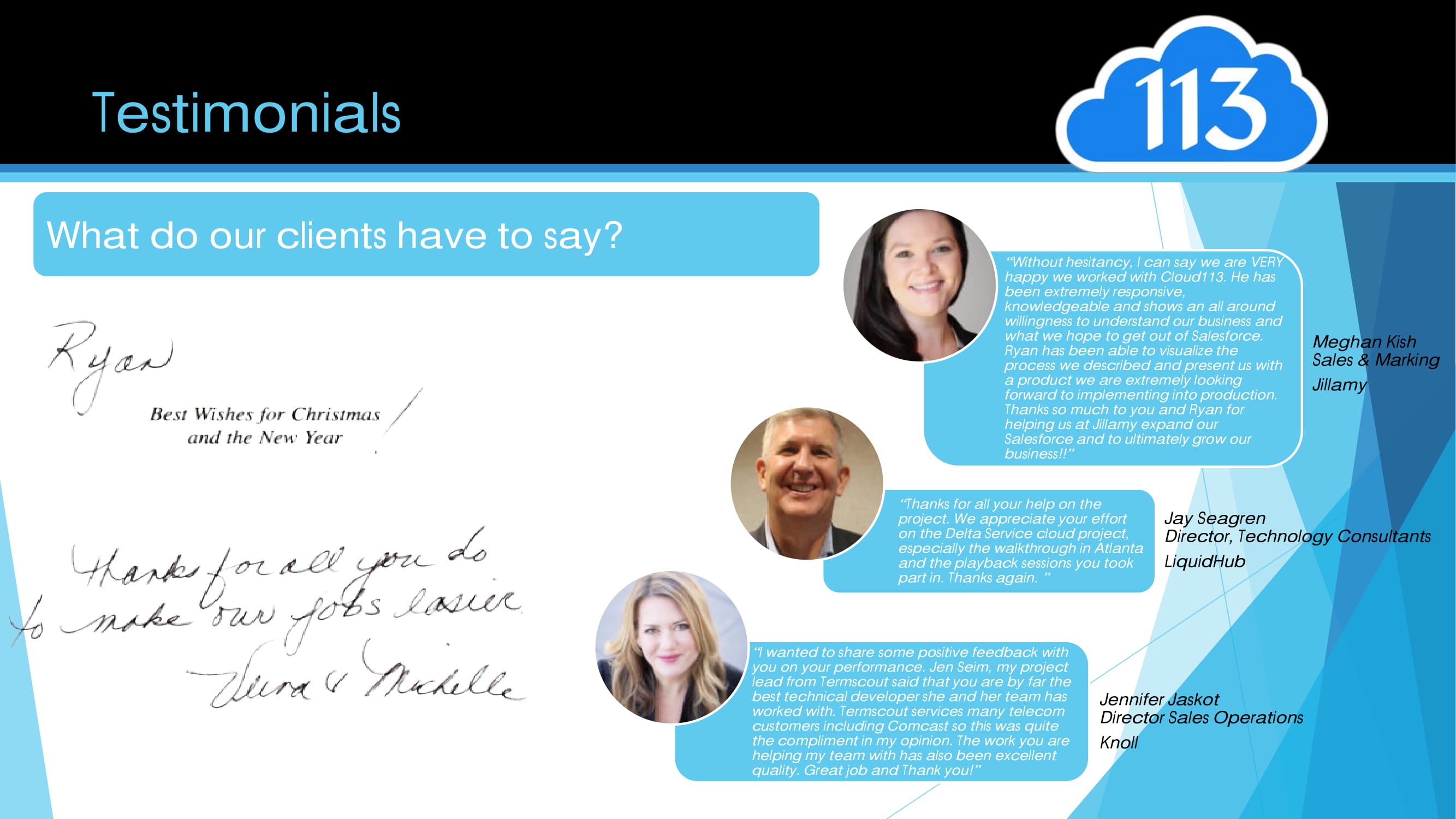 Cloud113 : 1 + 1 = 3