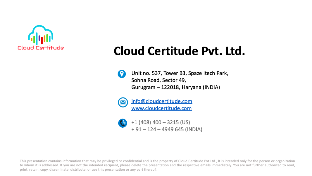 Cloud Certitude