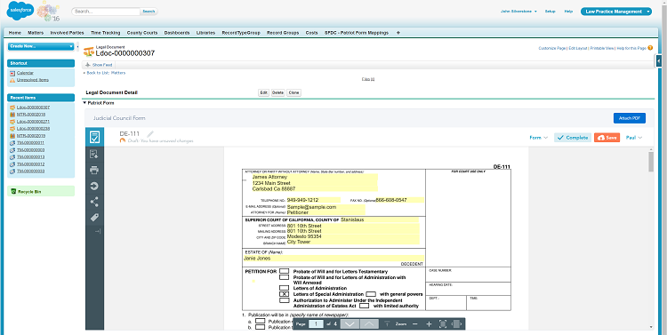 Cloudy in California