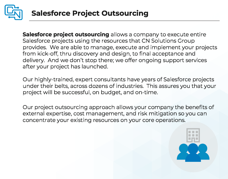 CN Solutions Group (a division of ConsultNet)