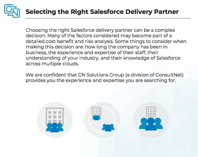 CN Solutions Group (a division of ConsultNet)