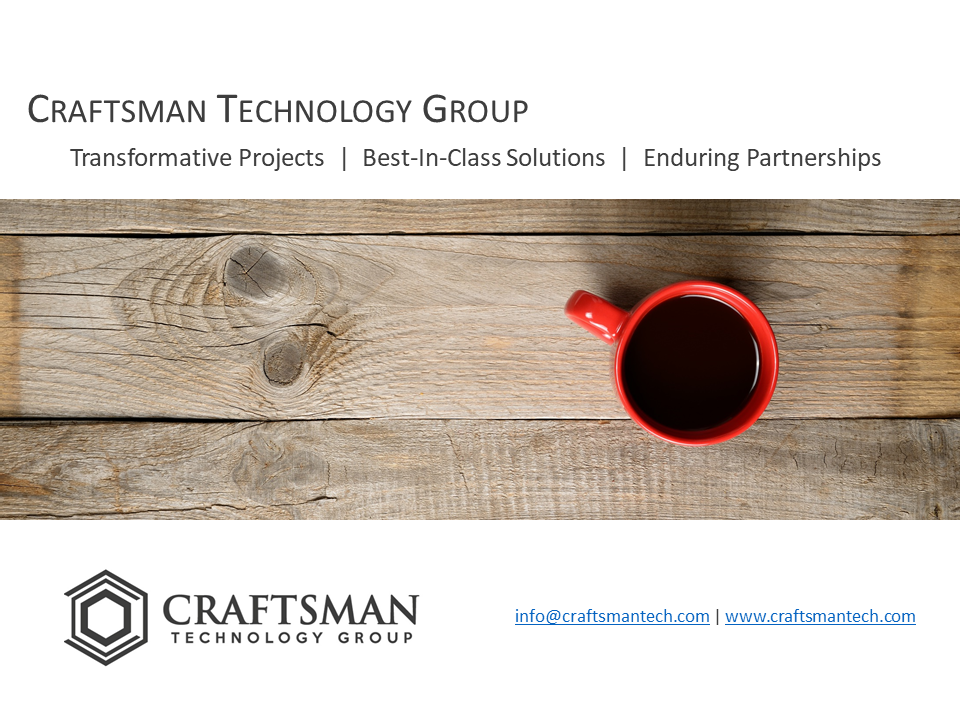 Craftsman Technology Group