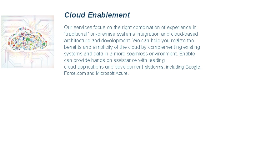 Enable Consulting: Integration Solutions