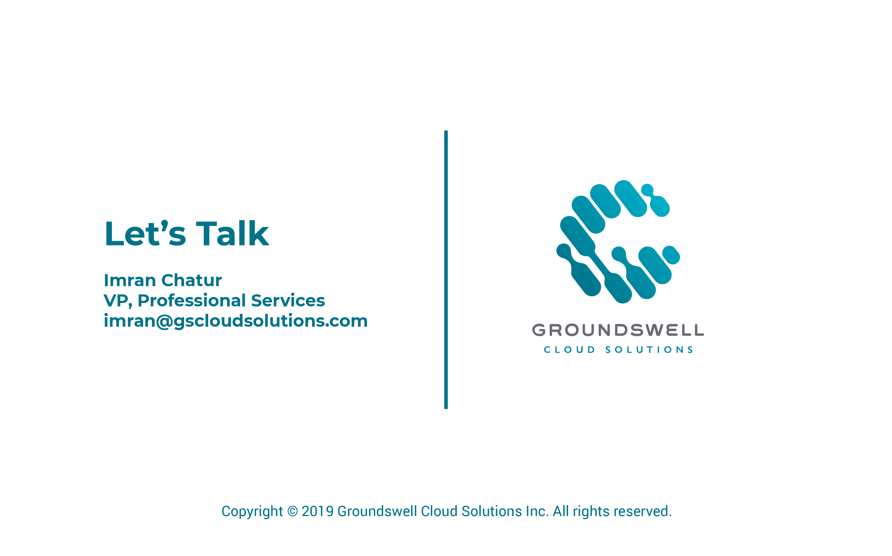Groundswell Cloud Solutions