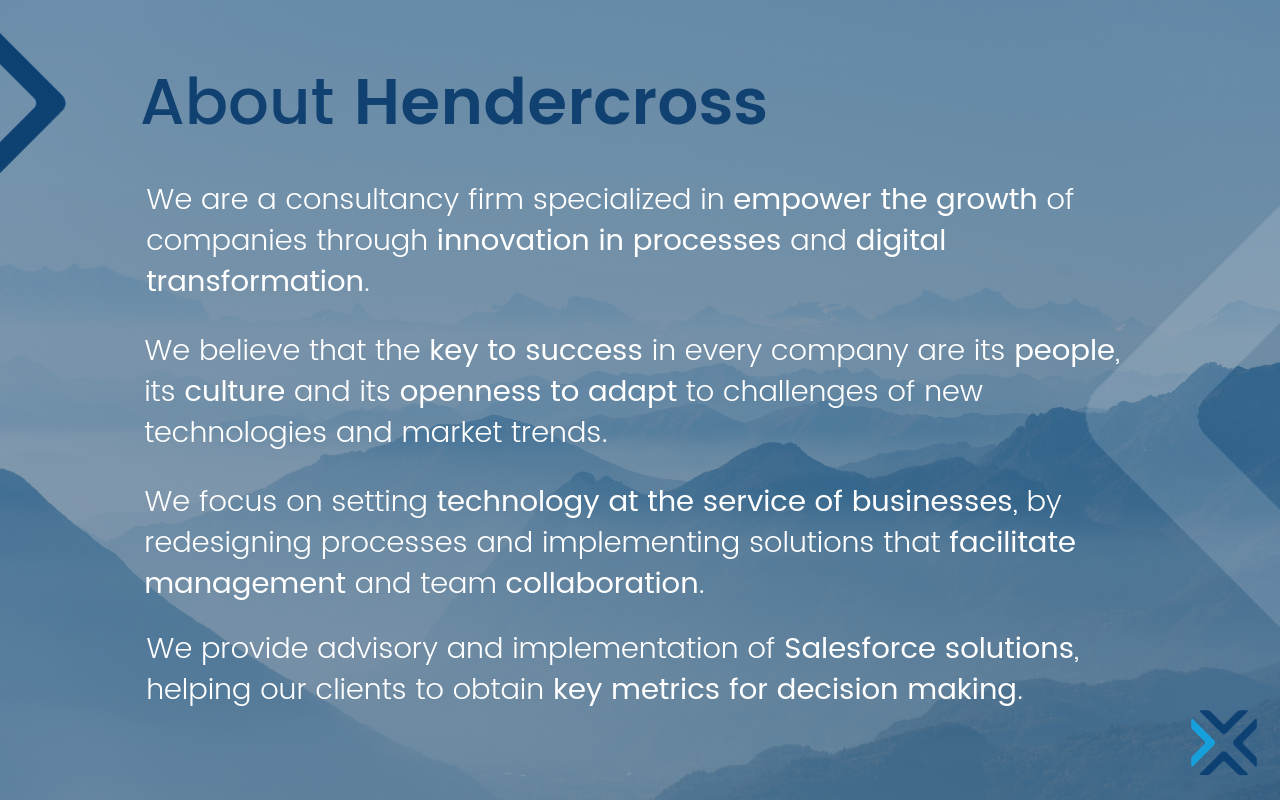 Hendercross - Empower your growth