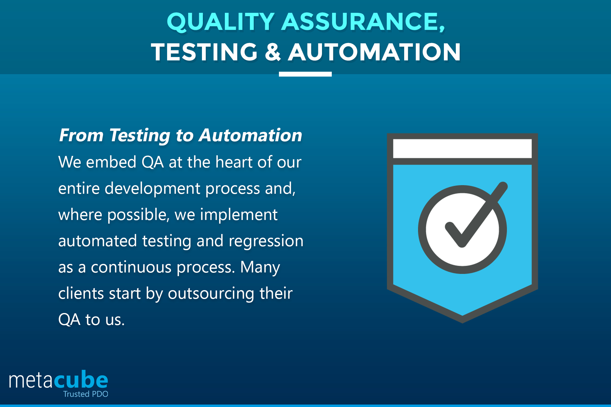 Metacube, Trusted PDO