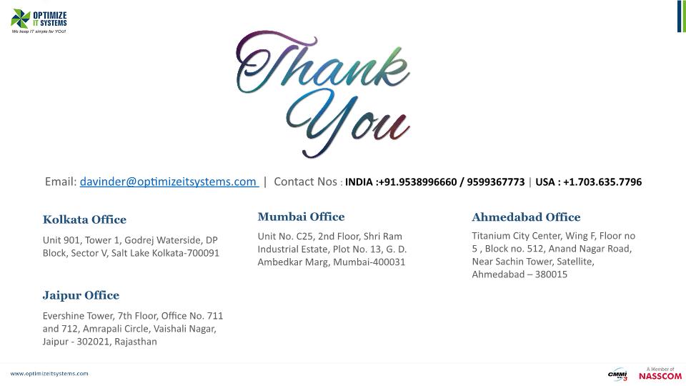 Optimize IT Systems Pvt Ltd