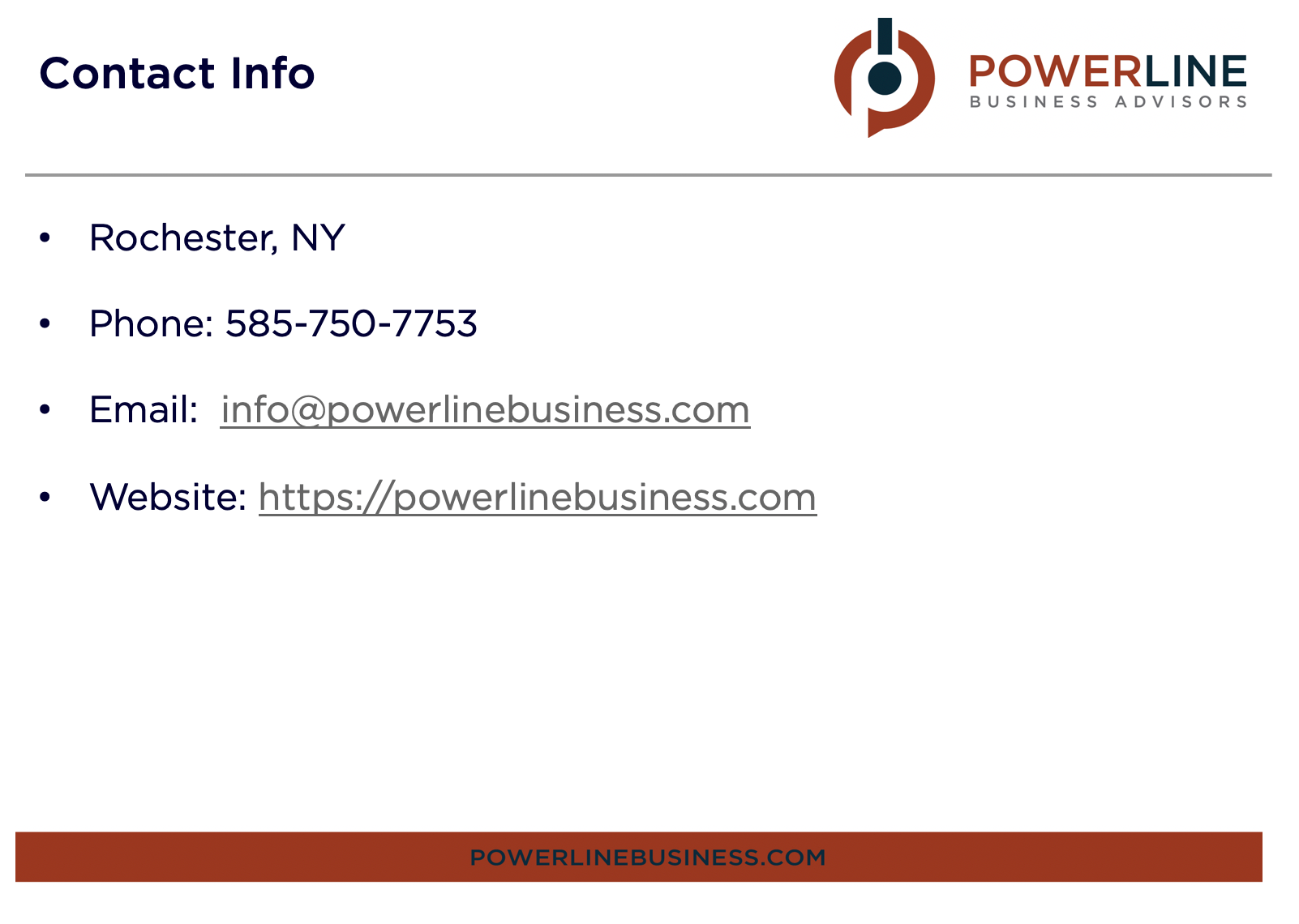 Powerline Business Advisors