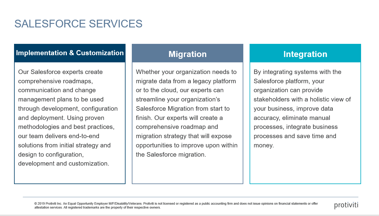 Protiviti - Software Services