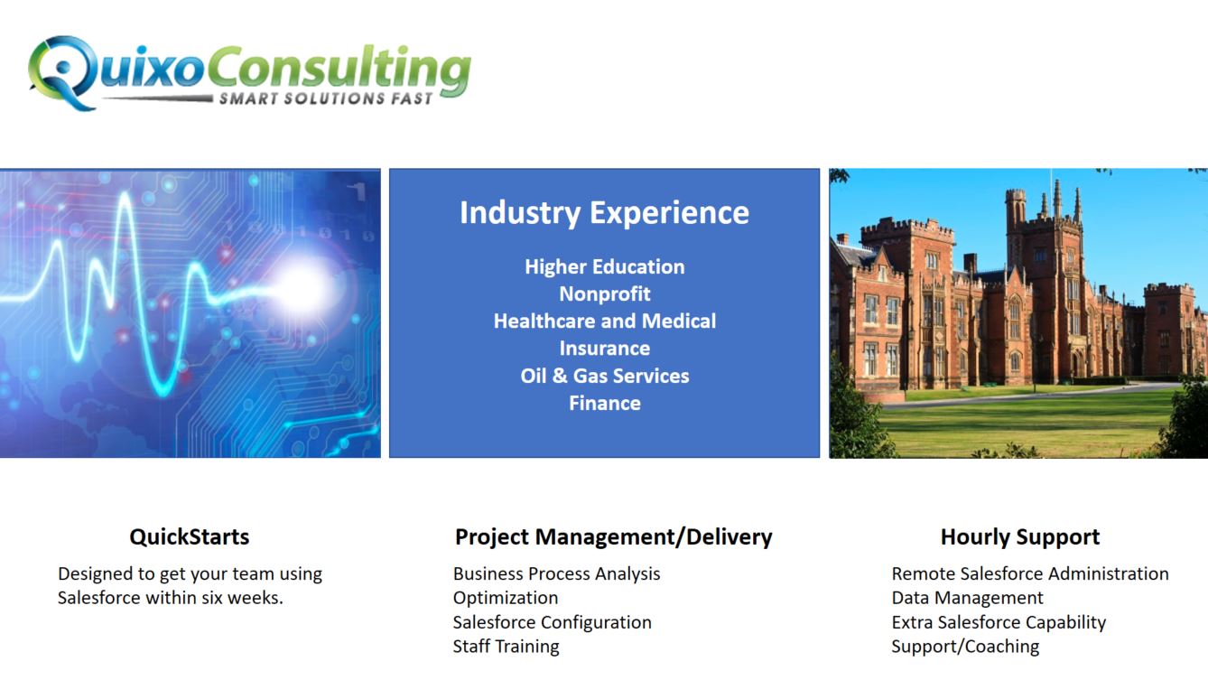 Quixo Consulting for Salesforce
