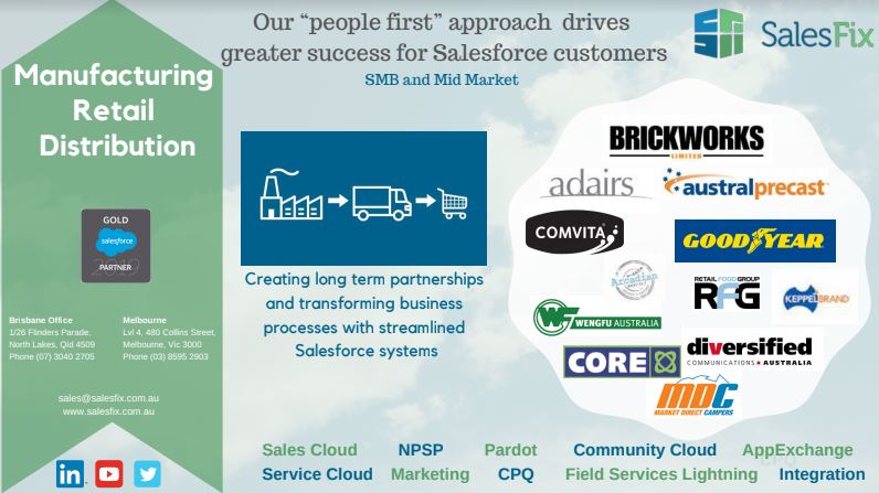 SalesFix - Gold Consulting Partner Australia