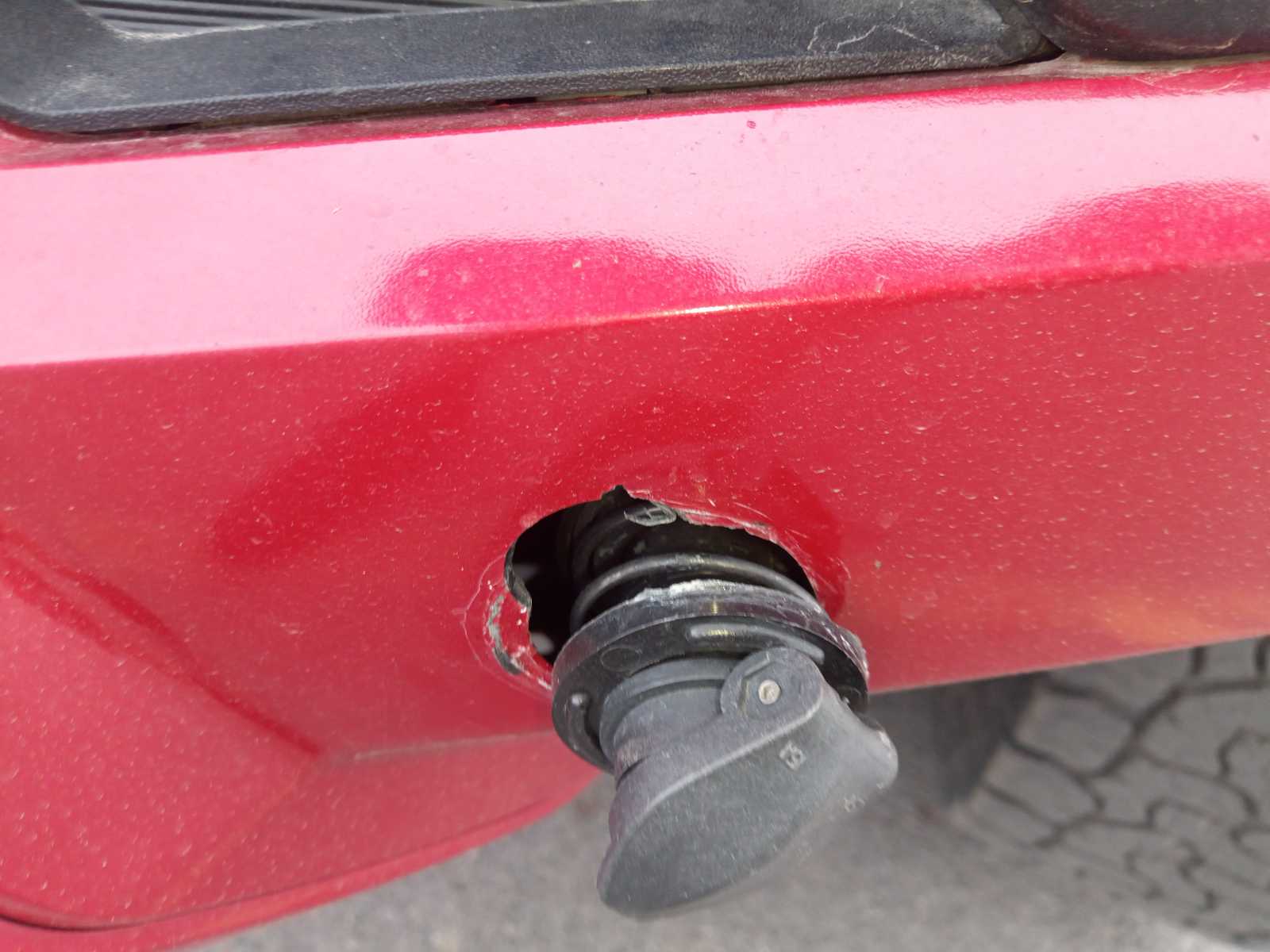 Rear Bumper Cover (Broken)