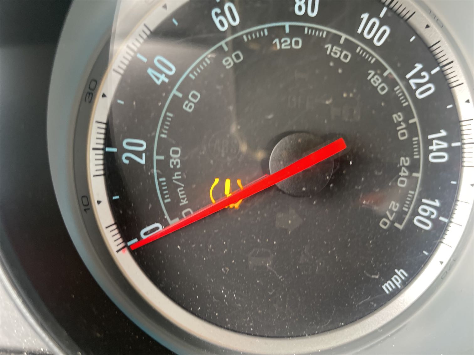 Warning Traction Control (On)