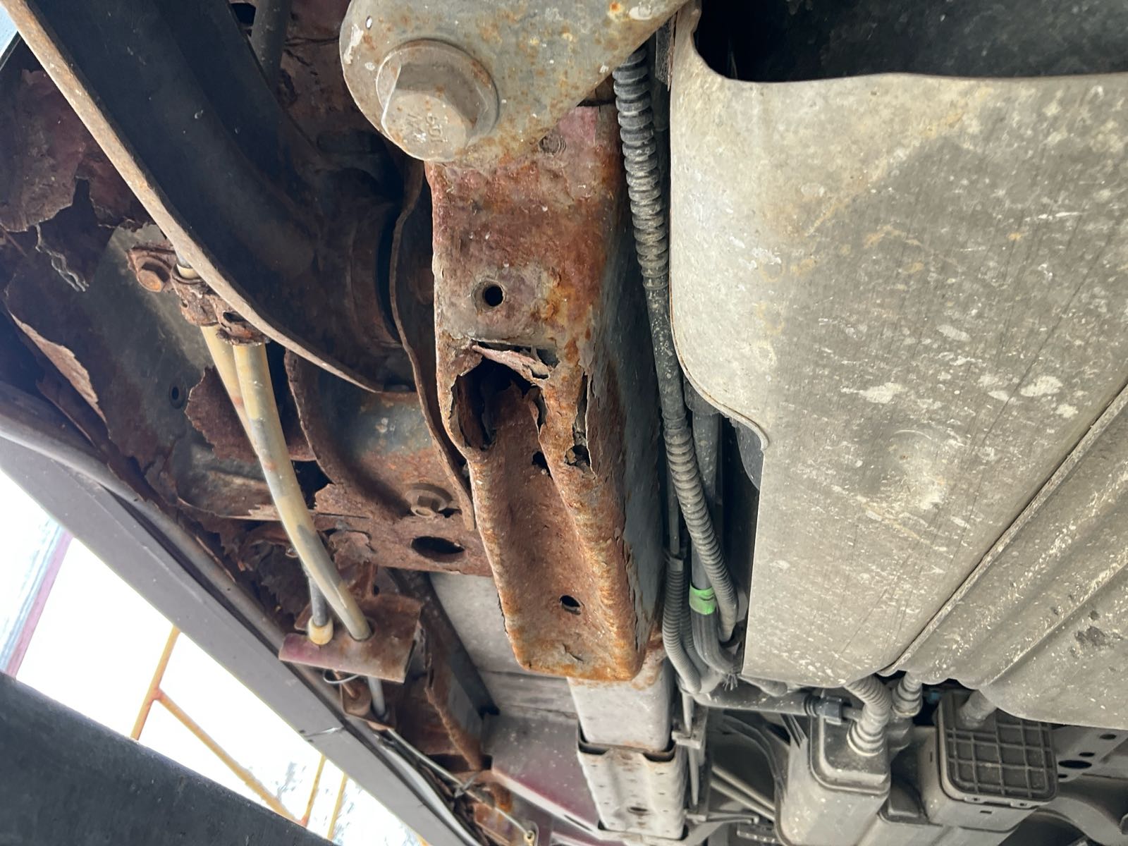 L Rocker Panel Inner (Rust)